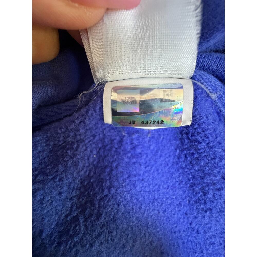 The North Face Blue Pullover Hoodie with Logo - Picture 5 of 9